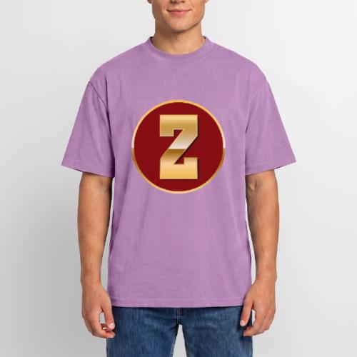 Letter Z – Capital Varsity Alphabet Monogram - Unisex Garment Dyed T-Shirt