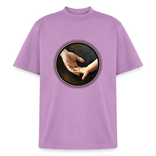 Hand in hand - Heavyweight Washed Unisex T-Shirt