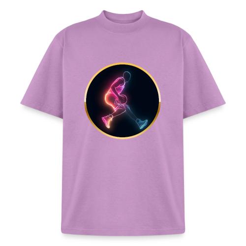 Basketball: Golden Court Glow - Heavyweight Washed Unisex T-Shirt