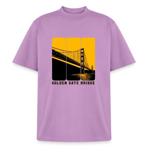 Golden Gate Bold Icon - Heavyweight Washed Unisex T-Shirt