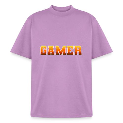 Gamer Varsity Gradient Design for Apparel - Heavyweight Washed Unisex T-Shirt