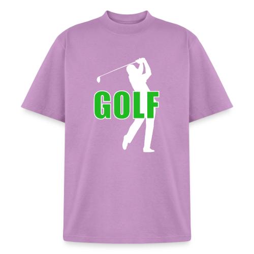 Golf: Classic Golf Motion - Heavyweight Washed Unisex T-Shirt