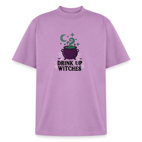 Drink Up Witches t-shirt - Heavyweight Washed Unisex T-Shirt