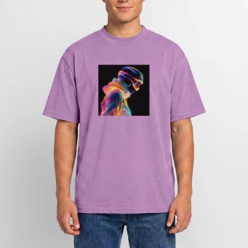 Snowboarding: Neon Gravity Ride - Unisex Garment Dyed T-Shirt