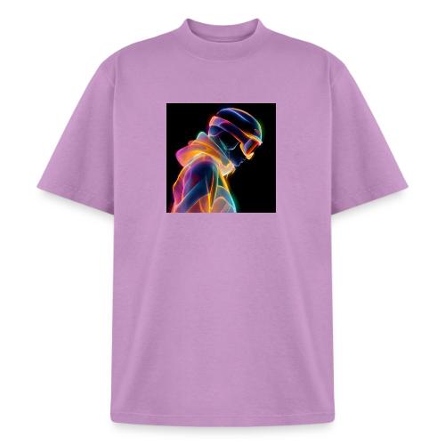 Snowboarding: Neon Gravity Ride - Heavyweight Washed Unisex T-Shirt