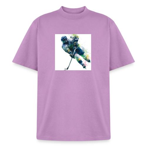 Hockey: Frozen Motion - Heavyweight Washed Unisex T-Shirt