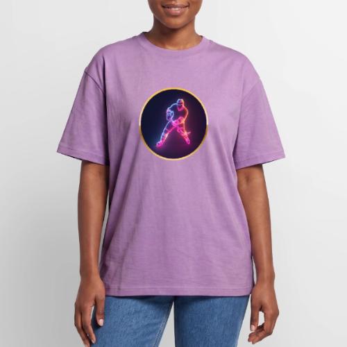 Hockey: Neon Ice Strike - Unisex Garment Dyed T-Shirt