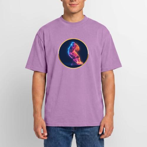 Hockey: Neon Hockey Sketch - Unisex Garment Dyed T-Shirt