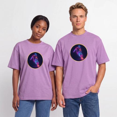 Soccer: Neon Golden Goal - Unisex Garment Dyed T-Shirt