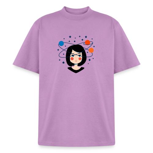 Spaced Out Girl – Mouse Pad - Heavyweight Washed Unisex T-Shirt