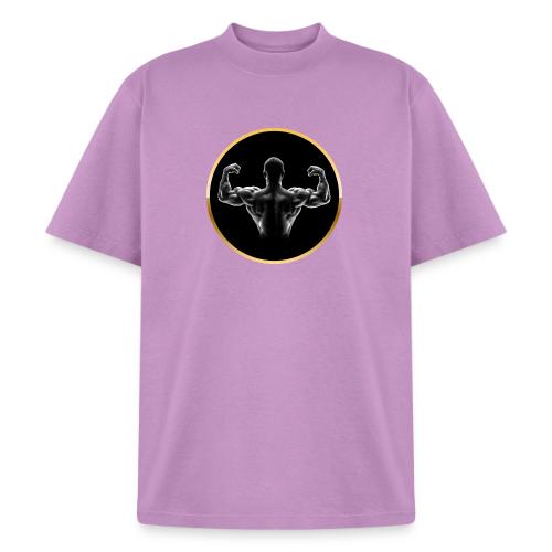 Bodybuilding: Golden Back Power - Heavyweight Washed Unisex T-Shirt
