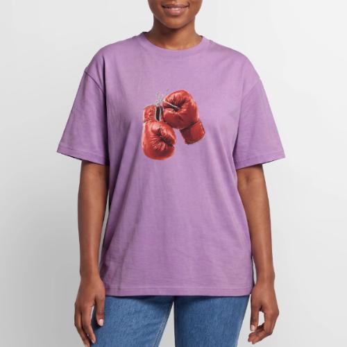 Boxing: Hanging Gloves Icon - Unisex Garment Dyed T-Shirt