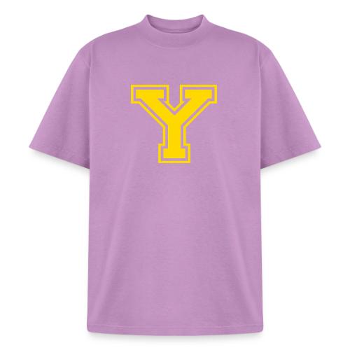 Letter Y – Capital Athletic Alphabet Monogram - Heavyweight Washed Unisex T-Shirt