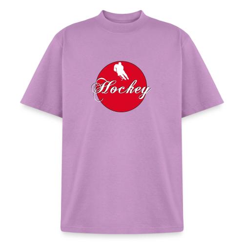 Hockey: Puck Zone - Heavyweight Washed Unisex T-Shirt