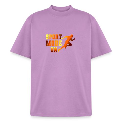 Sport Mode On - Heavyweight Washed Unisex T-Shirt