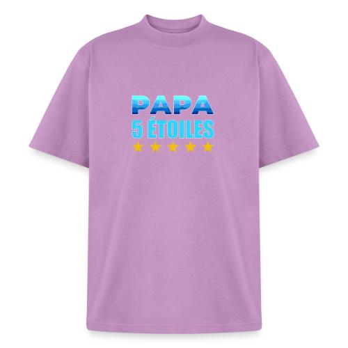 Five-Star Dad - Heavyweight Washed Unisex T-Shirt