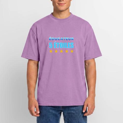 Éducateur 5 Étoiles - Unisex Garment Dyed T-Shirt