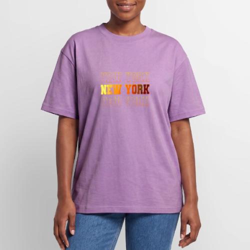 New York Varsity Echo - Unisex Garment Dyed T-Shirt