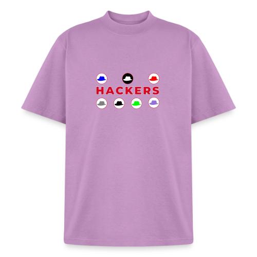 The Spectrum of Hackers - Heavyweight Washed Unisex T-Shirt