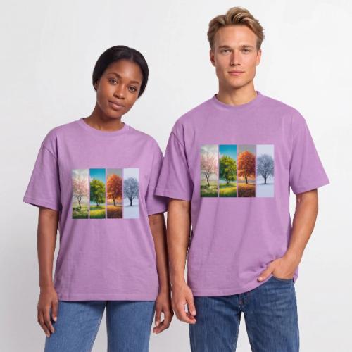The four Seasons - Unisex Garment Dyed T-Shirt