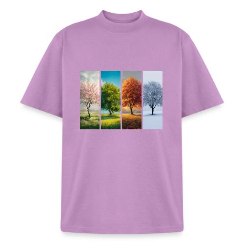 The four Seasons - Heavyweight Washed Unisex T-Shirt