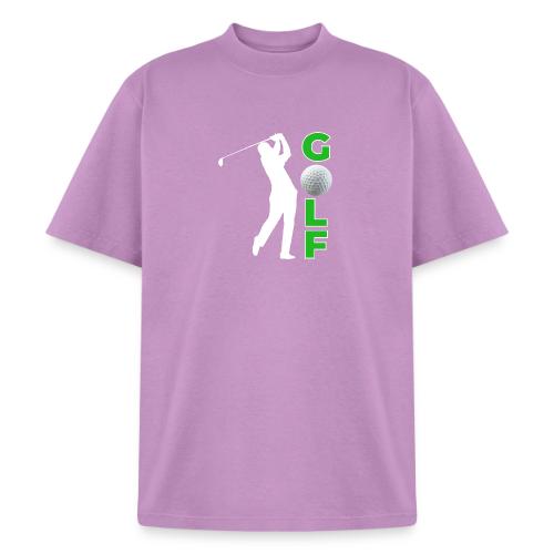 Golf: Classic Golf Motion - Heavyweight Washed Unisex T-Shirt