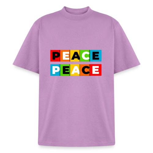 Colorful Peace - Heavyweight Washed Unisex T-Shirt