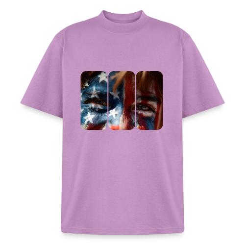 USA: Stars in Their Eyes - Heavyweight Washed Unisex T-Shirt