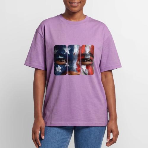USA: Three Panels of Pride - Unisex Garment Dyed T-Shirt