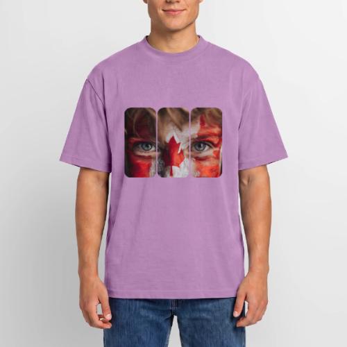 Canada: Maple Leaf Gaze - Unisex Garment Dyed T-Shirt