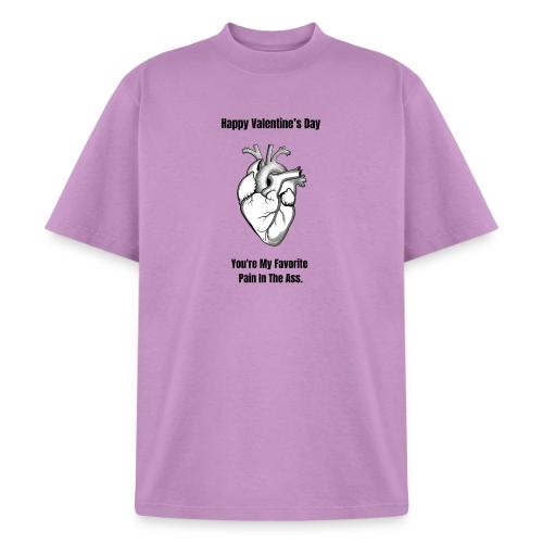 I'm Glad I Swiped Right T-Shirt | Funny Valentine - Heavyweight Washed Unisex T-Shirt