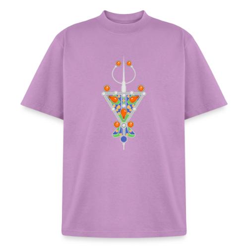Amazigh: Tazerzit Heritage - Heavyweight Washed Unisex T-Shirt