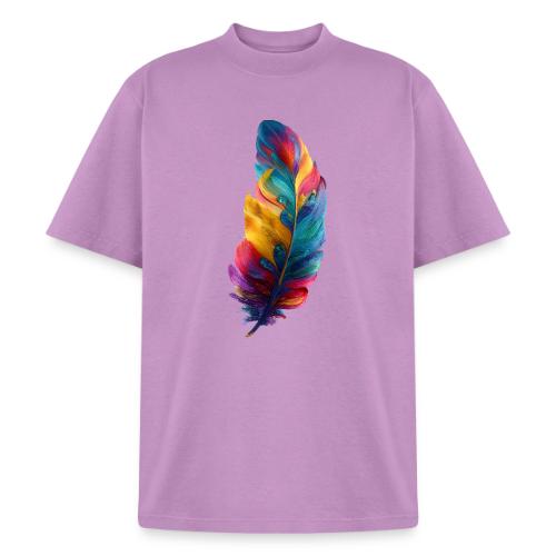 Spectrum Feather Flow - Heavyweight Washed Unisex T-Shirt