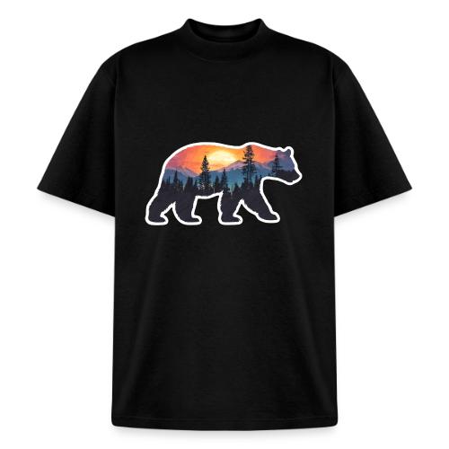 Mountain Spirit Bear - Heavyweight Washed Unisex T-Shirt