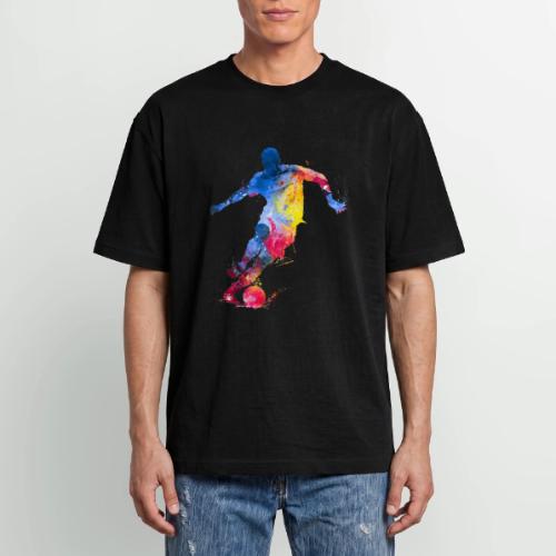 Soccer: Splash Kick - Unisex Garment Dyed T-Shirt