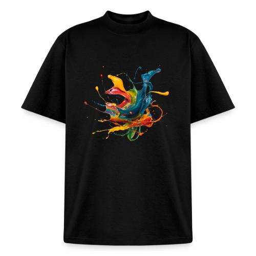 Chromatic Flow - Heavyweight Washed Unisex T-Shirt