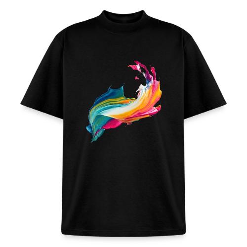Spectrum Stream - Heavyweight Washed Unisex T-Shirt