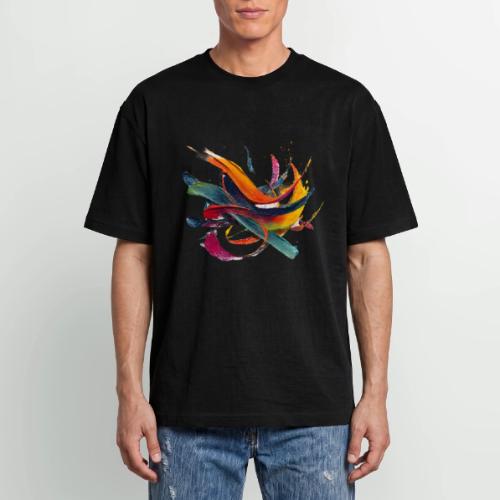 Colorful Waves - Unisex Garment Dyed T-Shirt