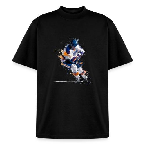 Hockey: Icy Streaks - Heavyweight Washed Unisex T-Shirt