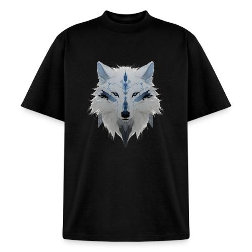 Ivory Grace Wolf - Heavyweight Washed Unisex T-Shirt
