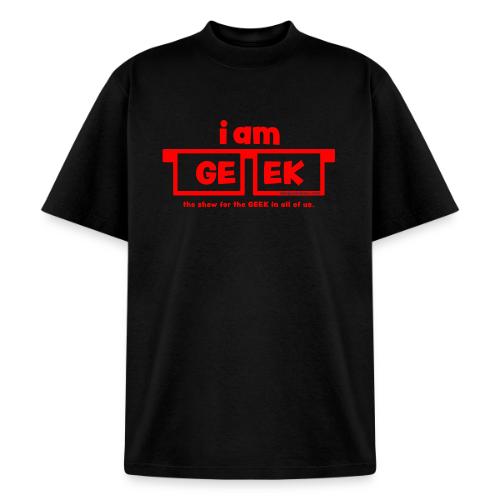 iamGEEK RED - Unisex Garment Dyed T-Shirt