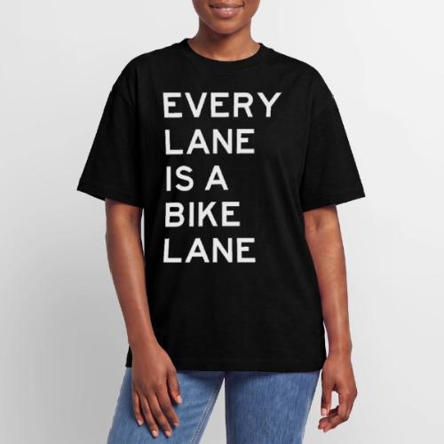 Every Lane is a Bike Lane - Unisex Garment Dyed T-Shirt