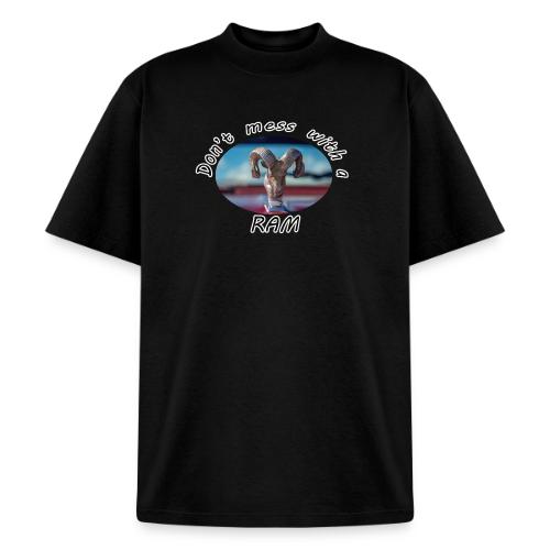 Don’t Mess with a RAM - Heavyweight Washed Unisex T-Shirt