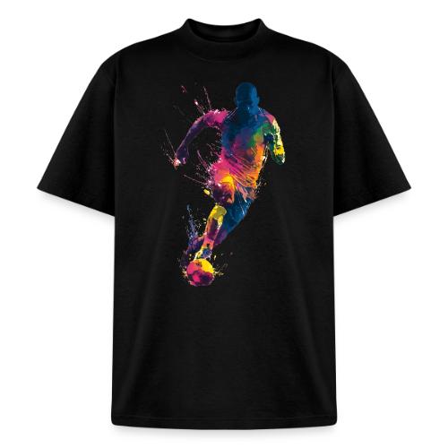 Soccer: Kick of Colors - Heavyweight Washed Unisex T-Shirt