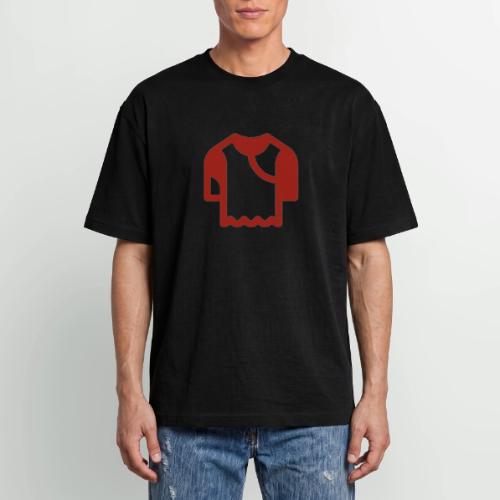Logo outline - Unisex Garment Dyed T-Shirt