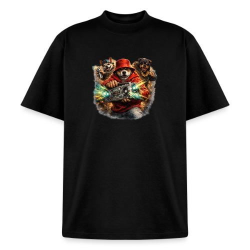 Urban Beat Dog Heroes - Heavyweight Washed Unisex T-Shirt