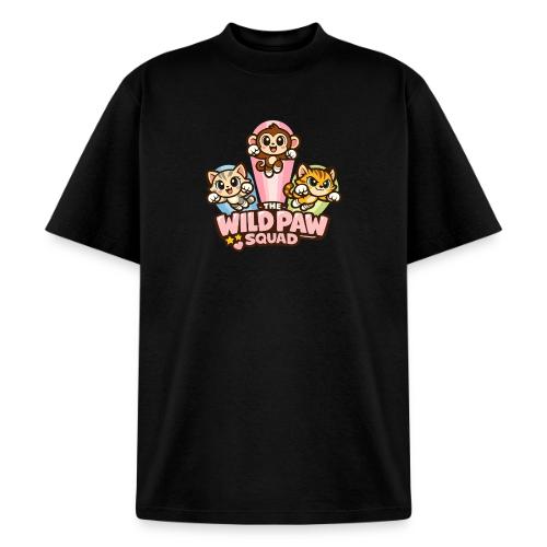 Wild Paw Squad Cute Animal Friends - Heavyweight Washed Unisex T-Shirt