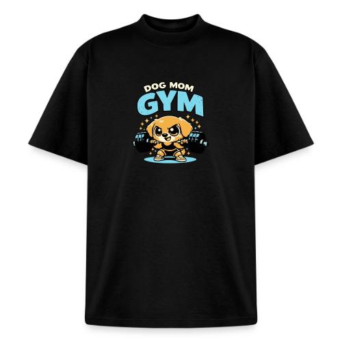 Chibi Dog Gym Workout - Heavyweight Washed Unisex T-Shirt
