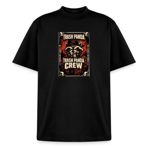 Midnight Forager Raccoon Mushroom Hunter - Heavyweight Washed Unisex T-Shirt