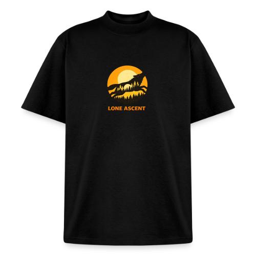 Lone Ascent Wolf - Unisex Garment Dyed T-Shirt
